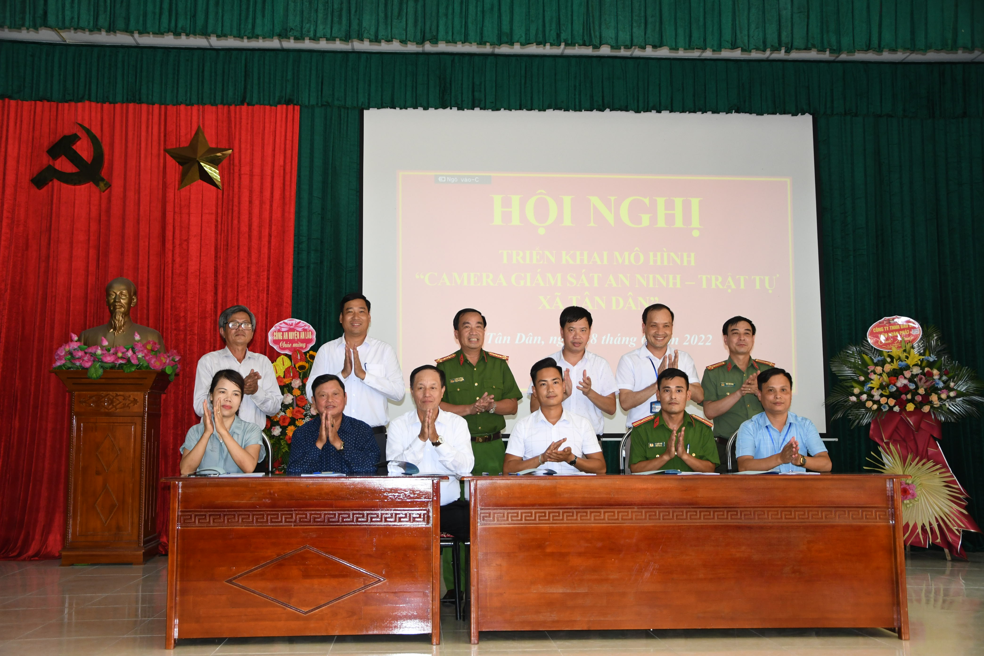 Huyện An Lão: Triển khai mô hình Camera giám sát an ninh tại xã Tân Dân